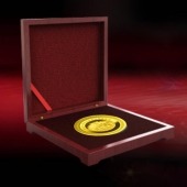 2014年11月：訂制湖北宋河山莊開業(yè)留念紀念金牌金銀章