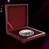 2015年1月：珠海麗人慈善會純金銀幣定制、制作純金銀幣