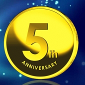 2015年3月定制  香港萬寧集團(tuán)千足金紀(jì)念金幣訂制