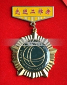 國(guó)家電網(wǎng)電力公司先進(jìn)工作者獎(jiǎng)?wù)?先進(jìn)工作者勛章