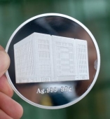 廣鐵集團運調(diào)系統(tǒng)工程竣工紀念幣制造