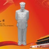 毛主席像純銀擺件、純銀毛主席像工藝品、純銀毛主席像紀(jì)念品